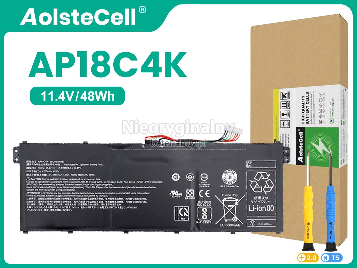 Acer AP18C4K(3ICP5/81/68) bateria