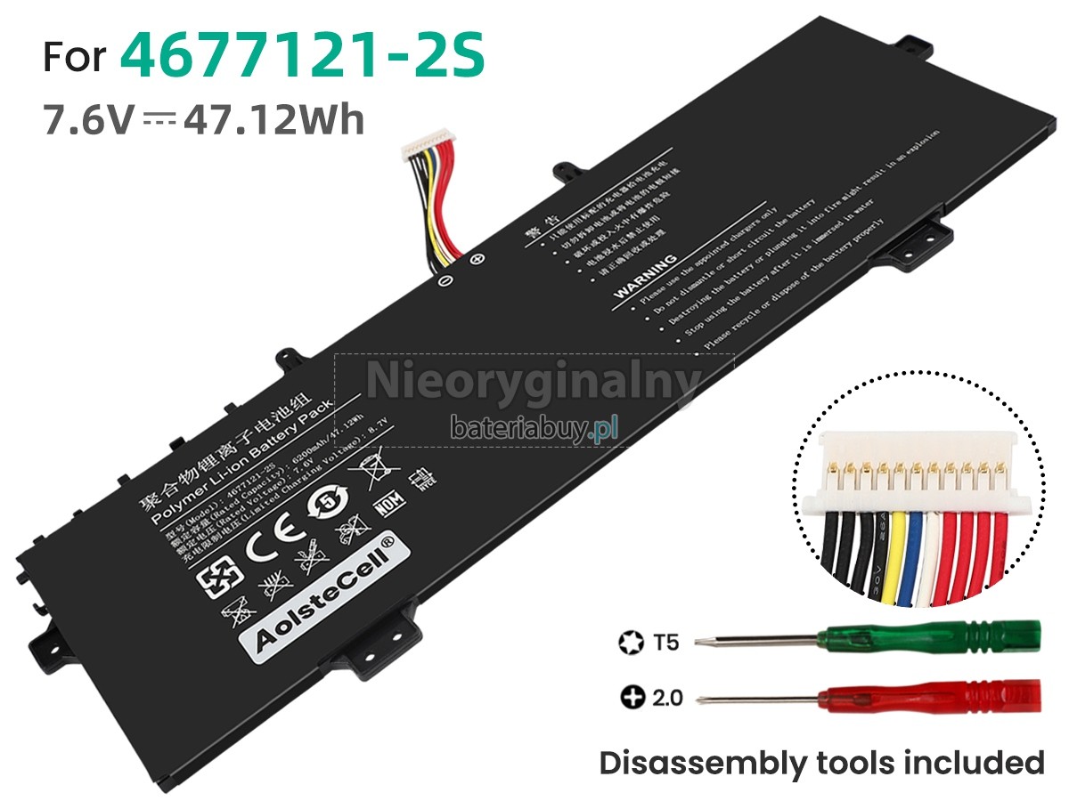 AolsteCell 4677121-2S bateria