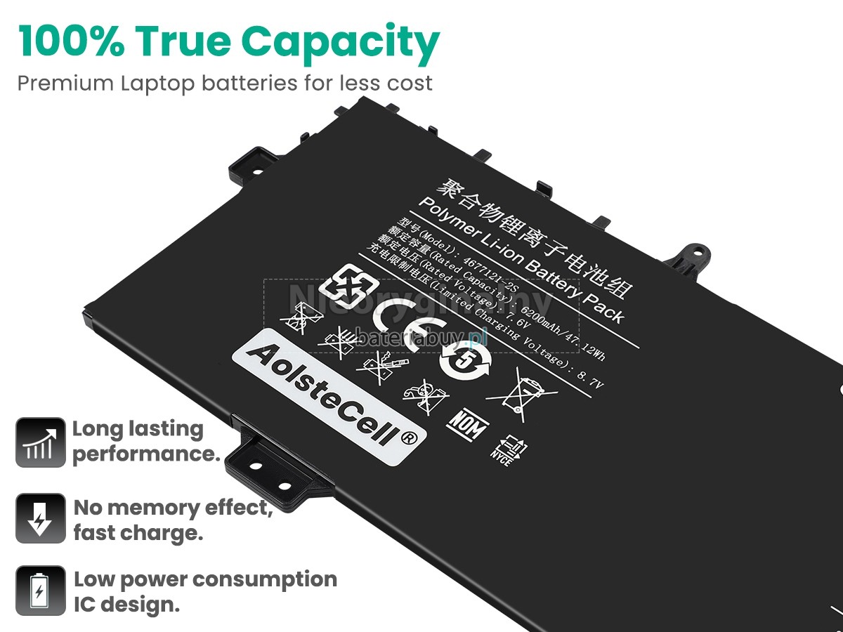 AolsteCell 4677121-2S bateria
