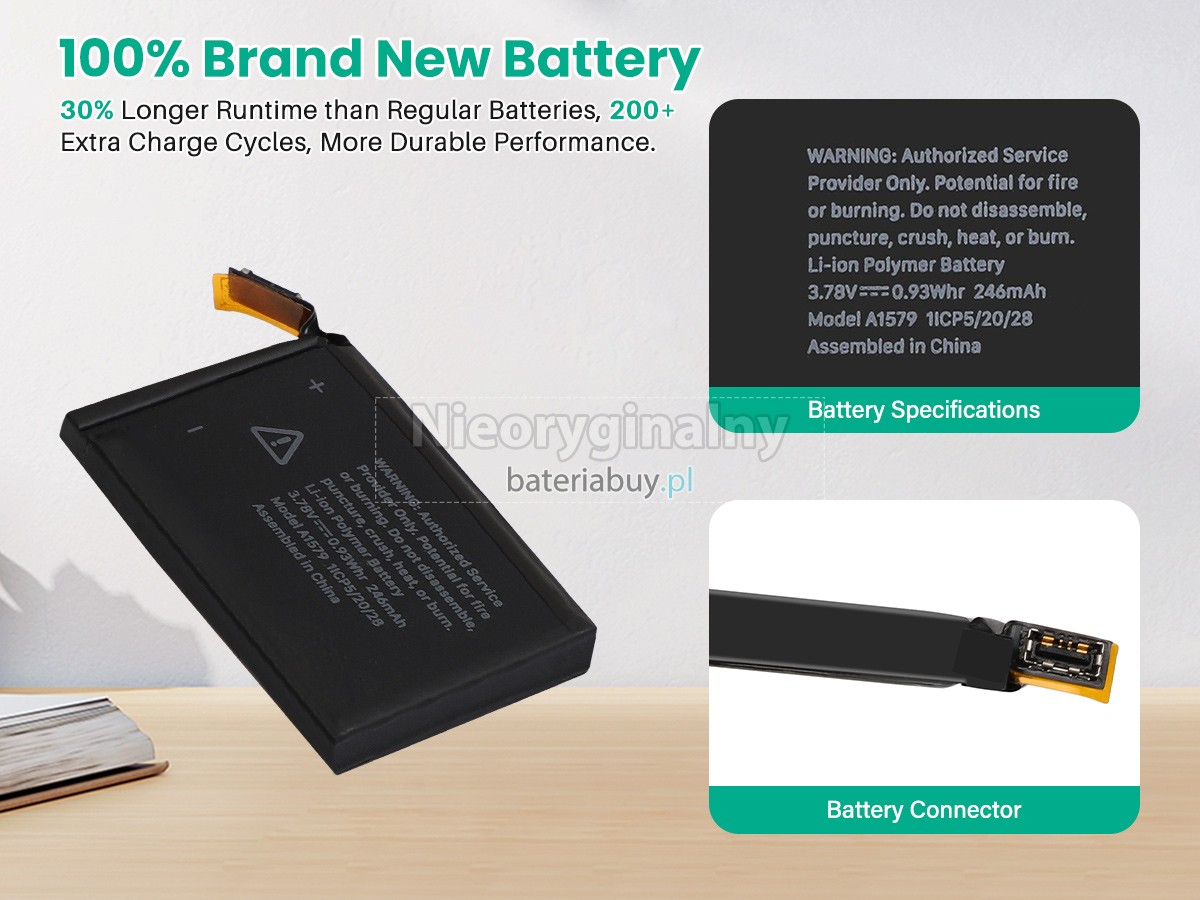 Apple MNNL2LL/A bateria