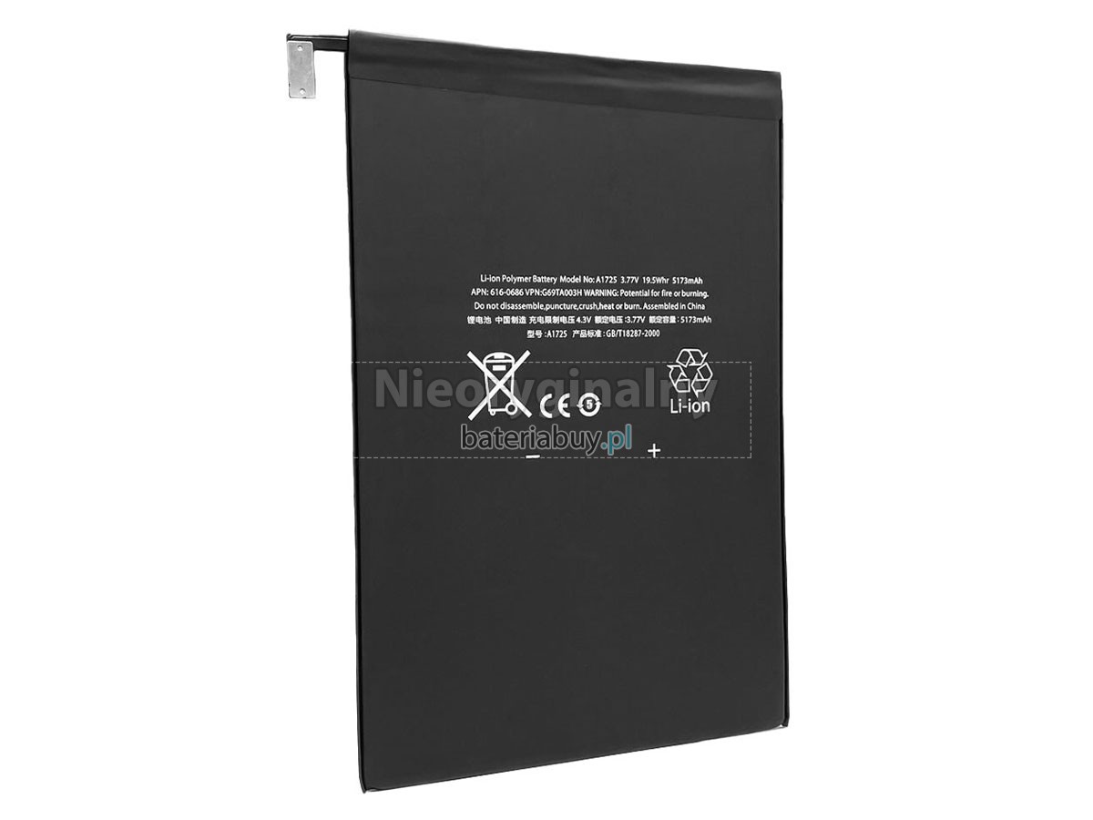 Apple A1725 bateria