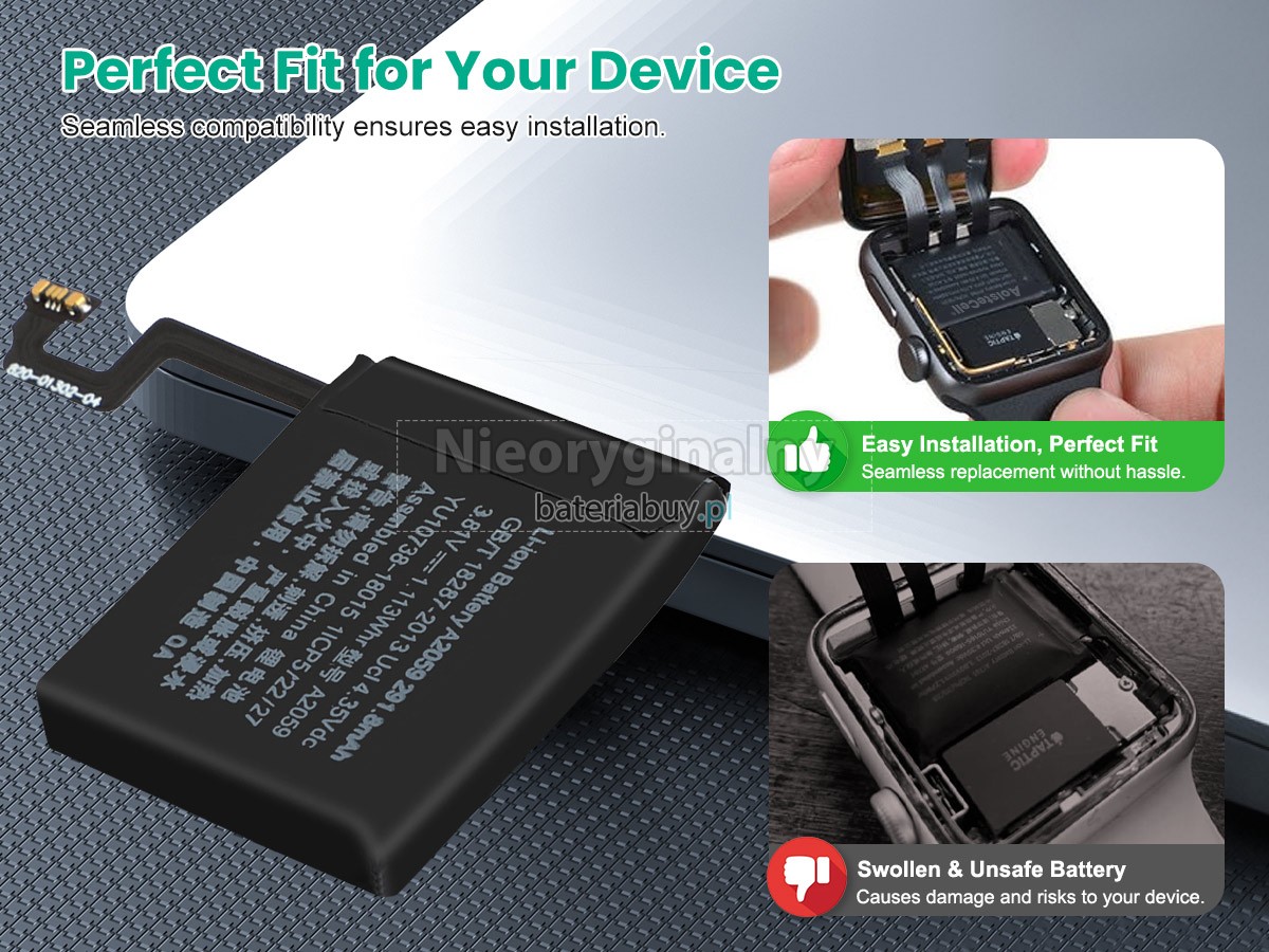 Apple WATCH Series 4 NIKE+ LTE 44MM bateria