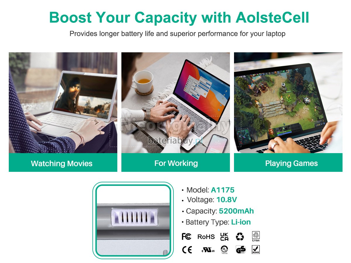 Apple MA895LL/A bateria