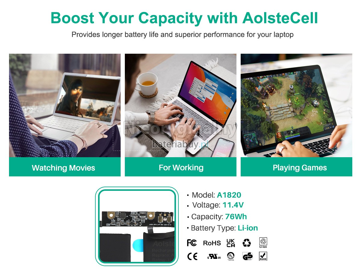 Apple MLH42LL/A* bateria