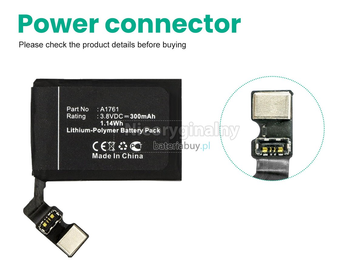 Apple A1817 EMC 3110 bateria