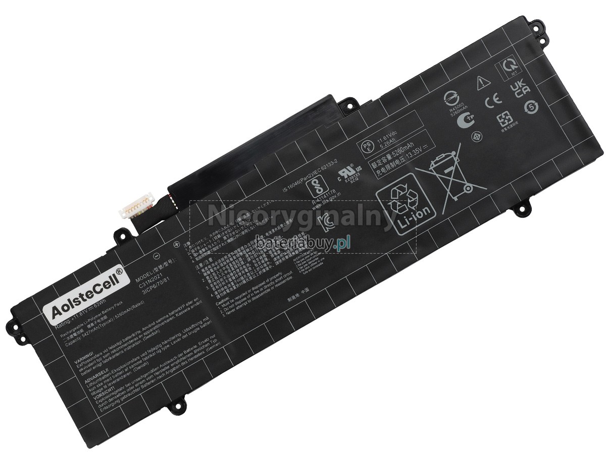 Asus C31N2021(3ICP6/70/81) bateria