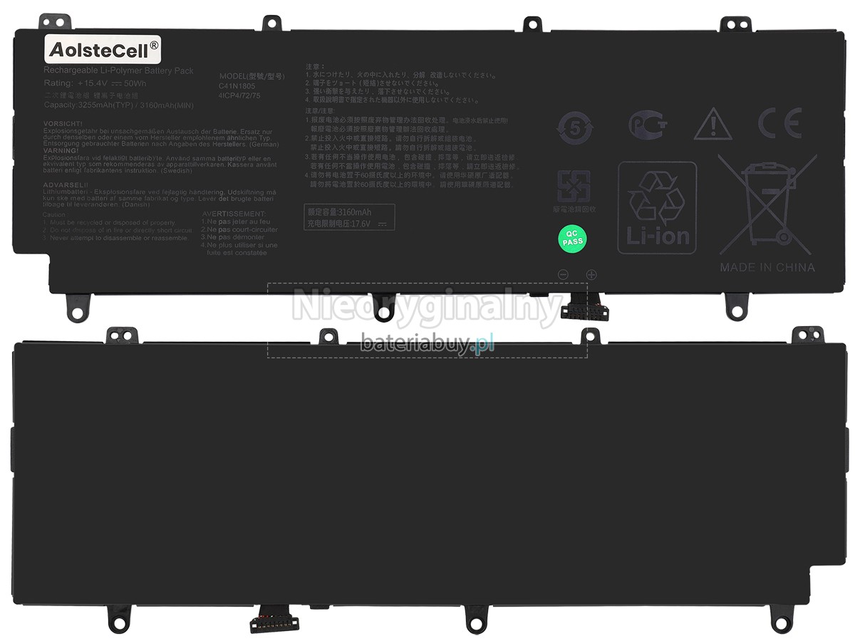 Asus Rog ZEPHYRUS S GX531GM bateria