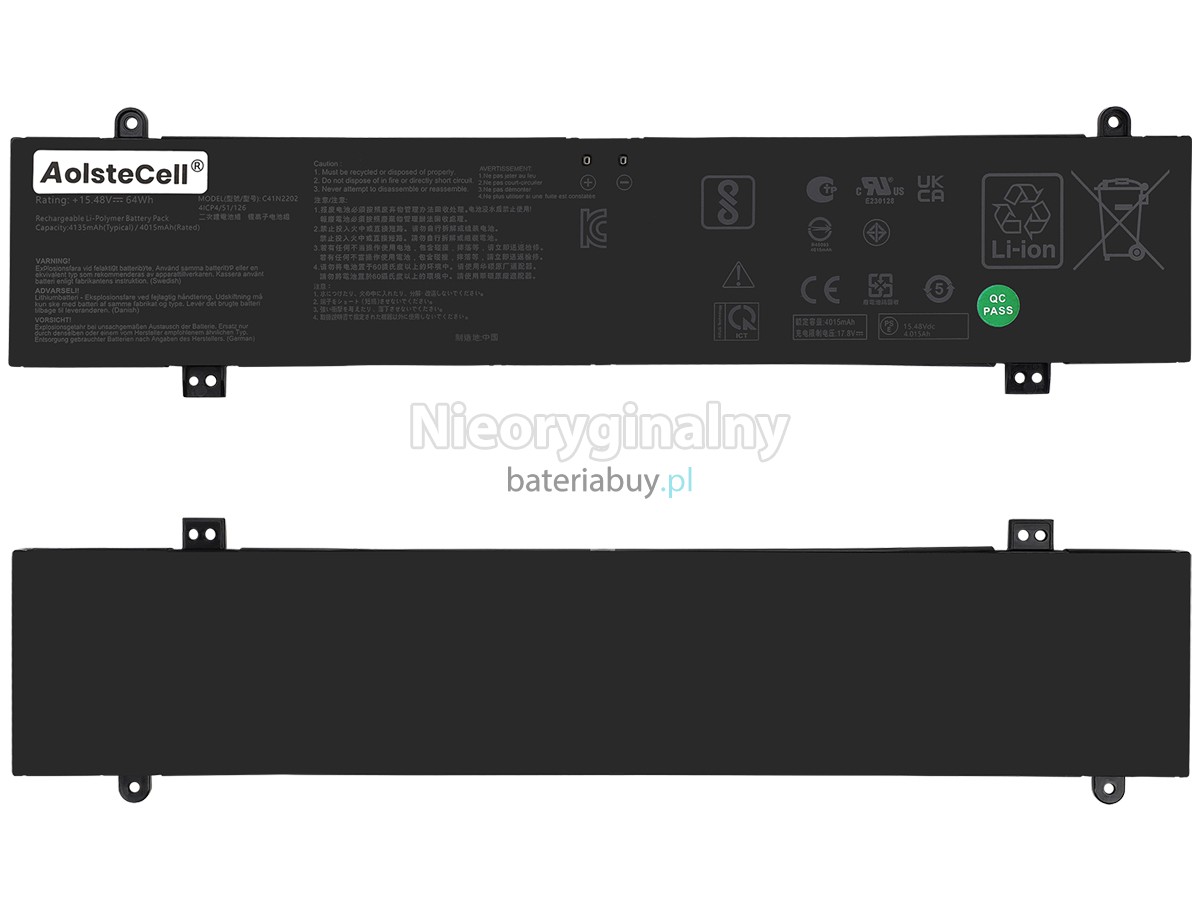 Asus Rog STRIX G16 G614JJ-DS71-CA bateria