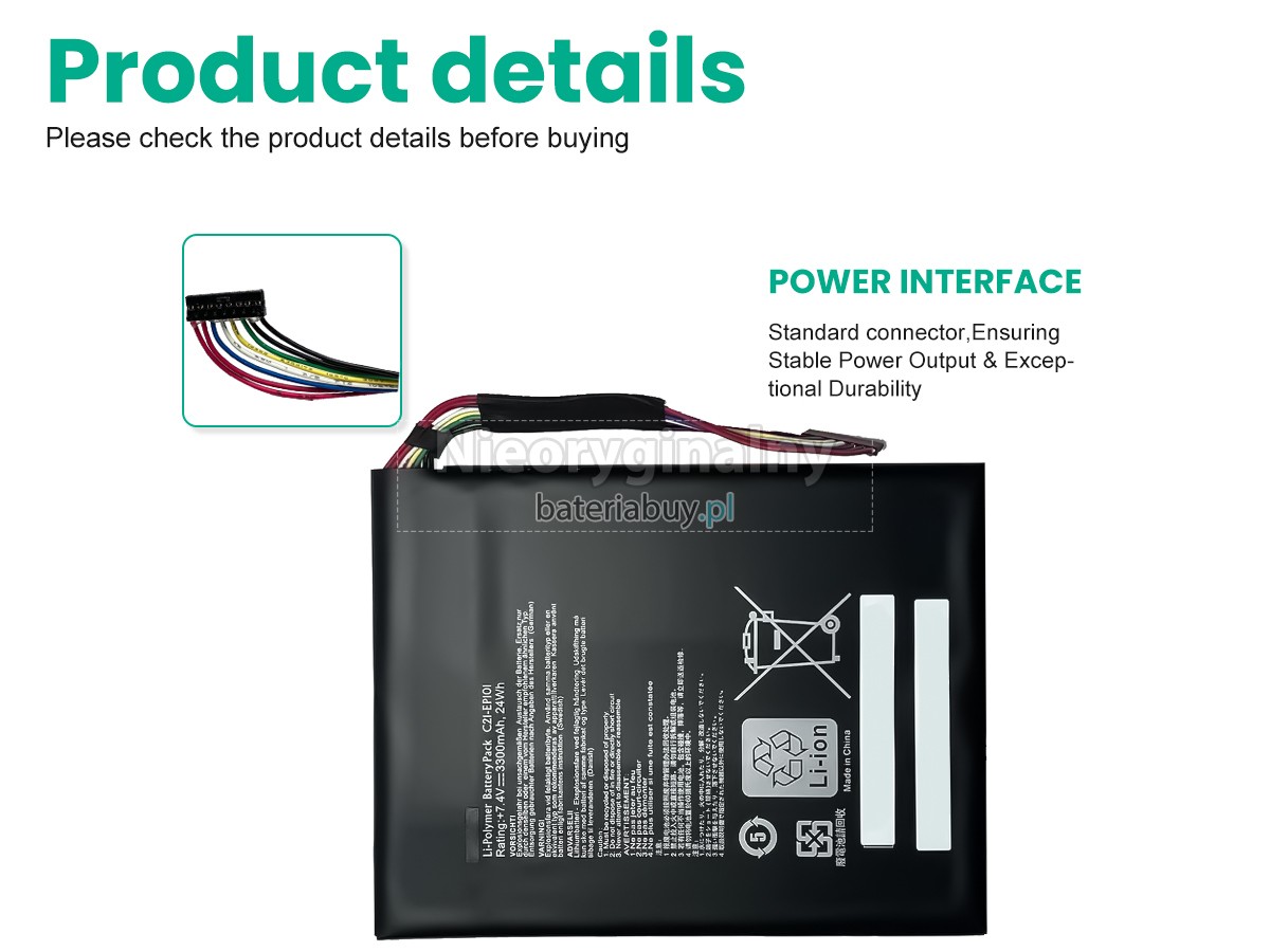 Asus TF101-X1 16GB bateria