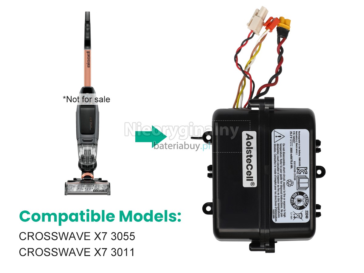 Bissell BW22C0802071 bateria