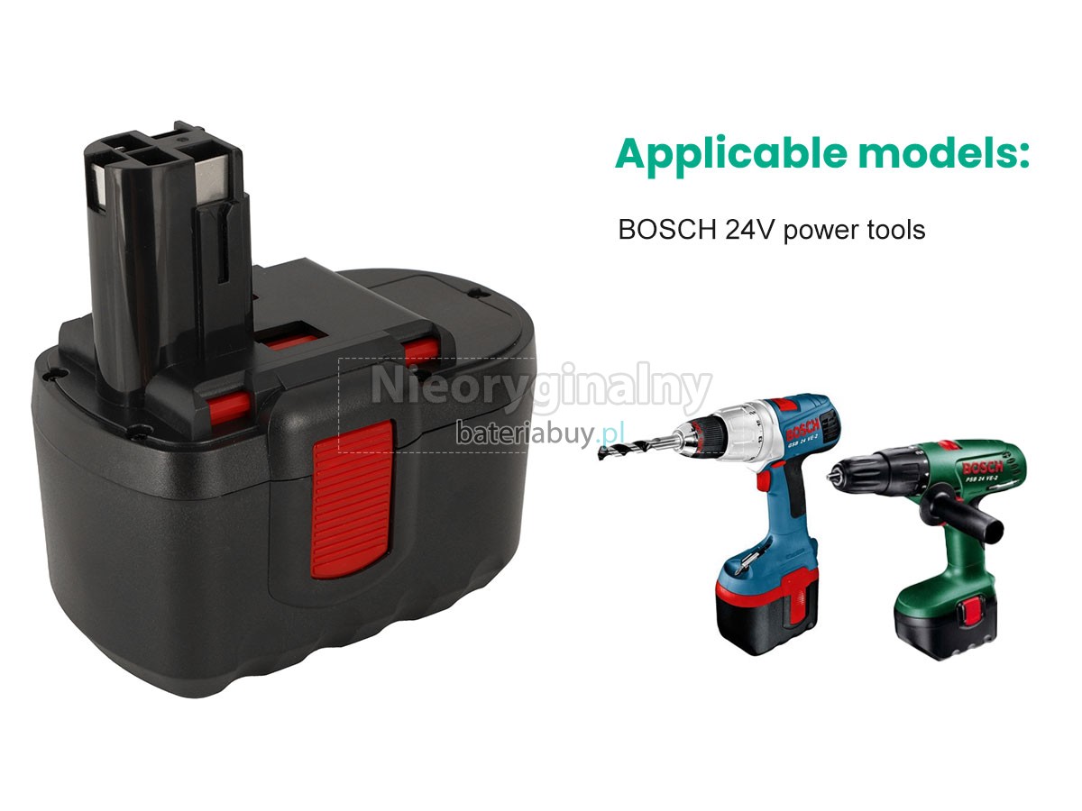 Bosch GSA 24VE bateria
