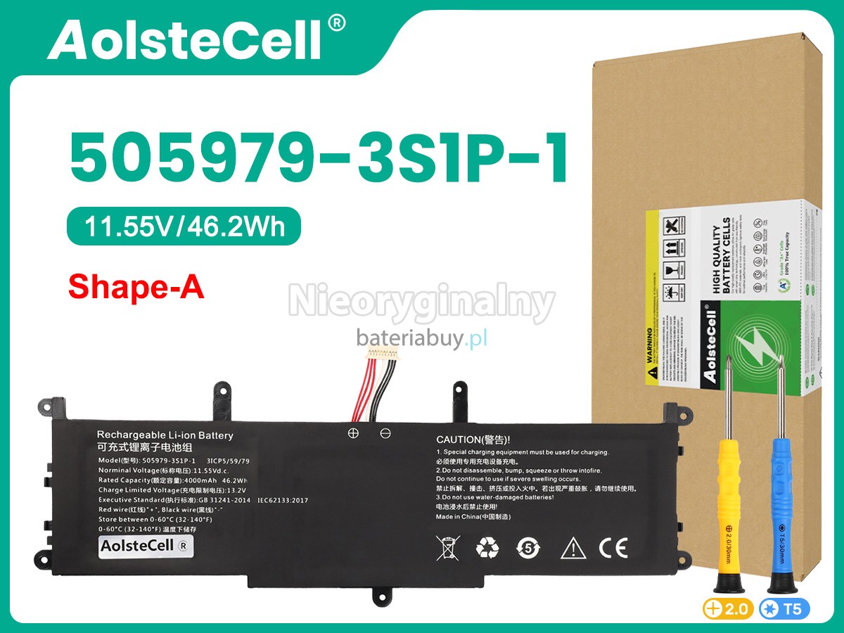 CHUWI 505979-3S1P-1(3ICP5/59/79) bateria