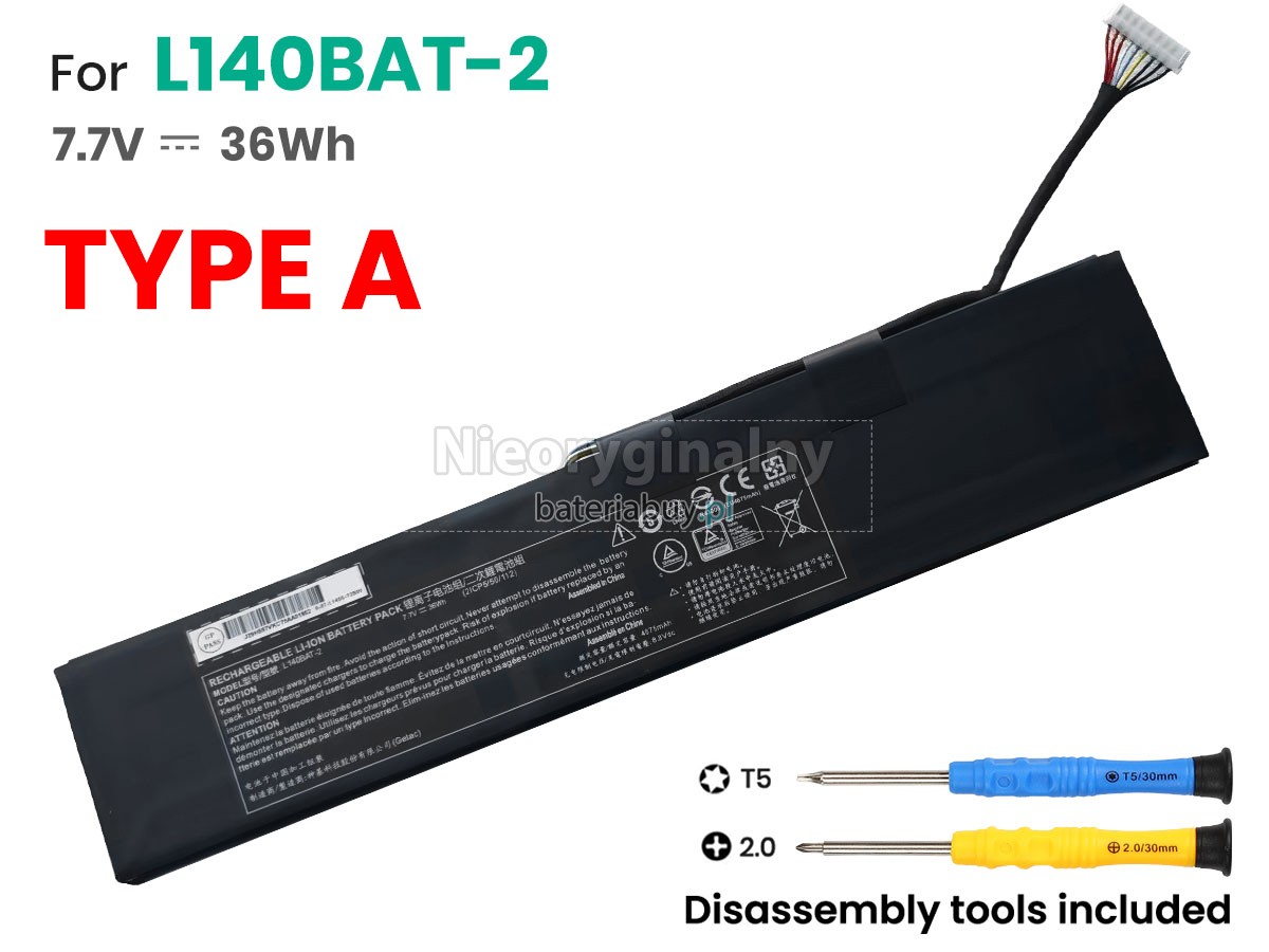 Clevo L140MU bateria