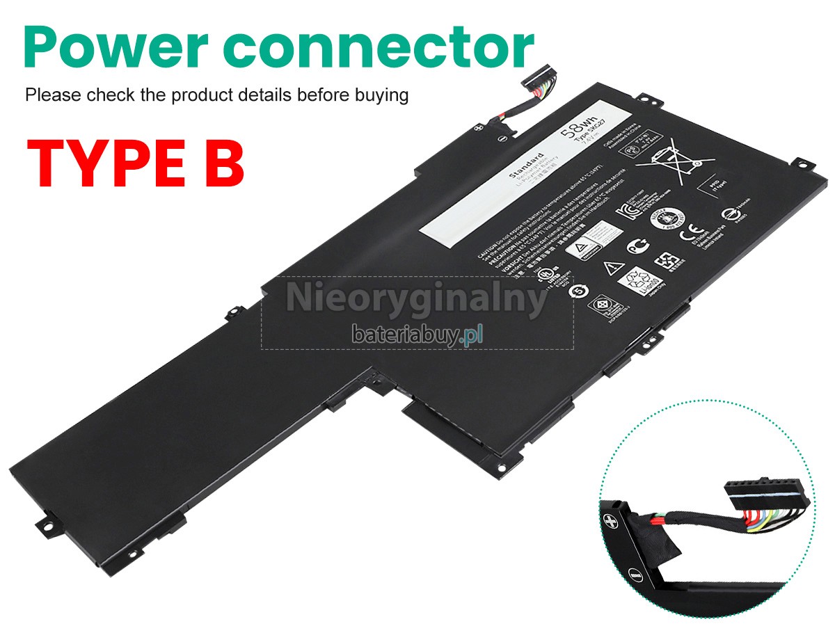 Dell Inspiron 14 7000 bateria