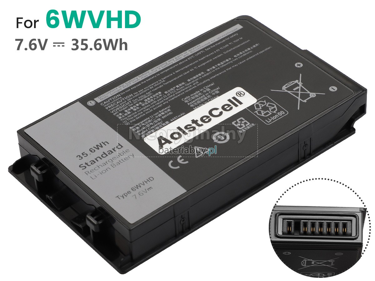 Dell 6WVHD bateria