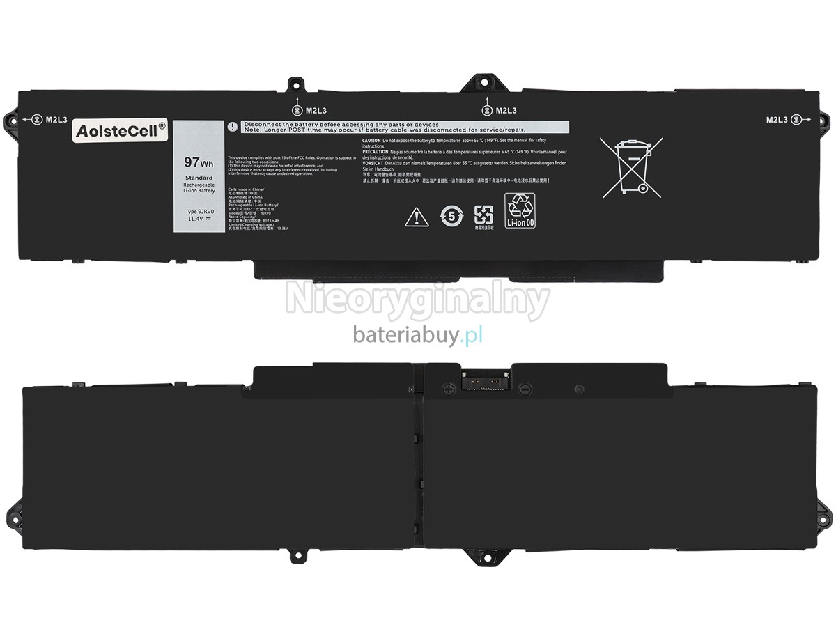 Dell Alienware M18 R1 bateria