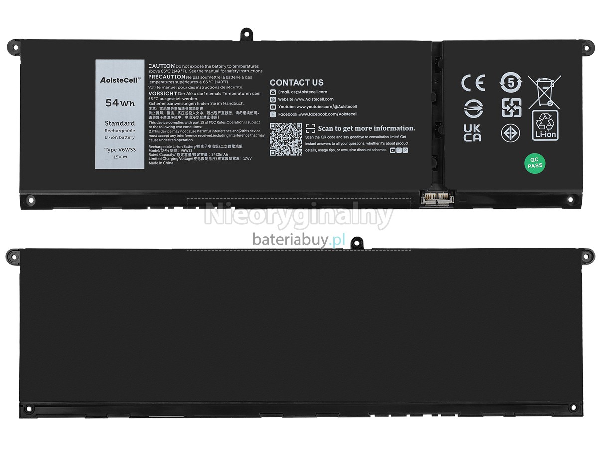 Dell N9XX1 bateria