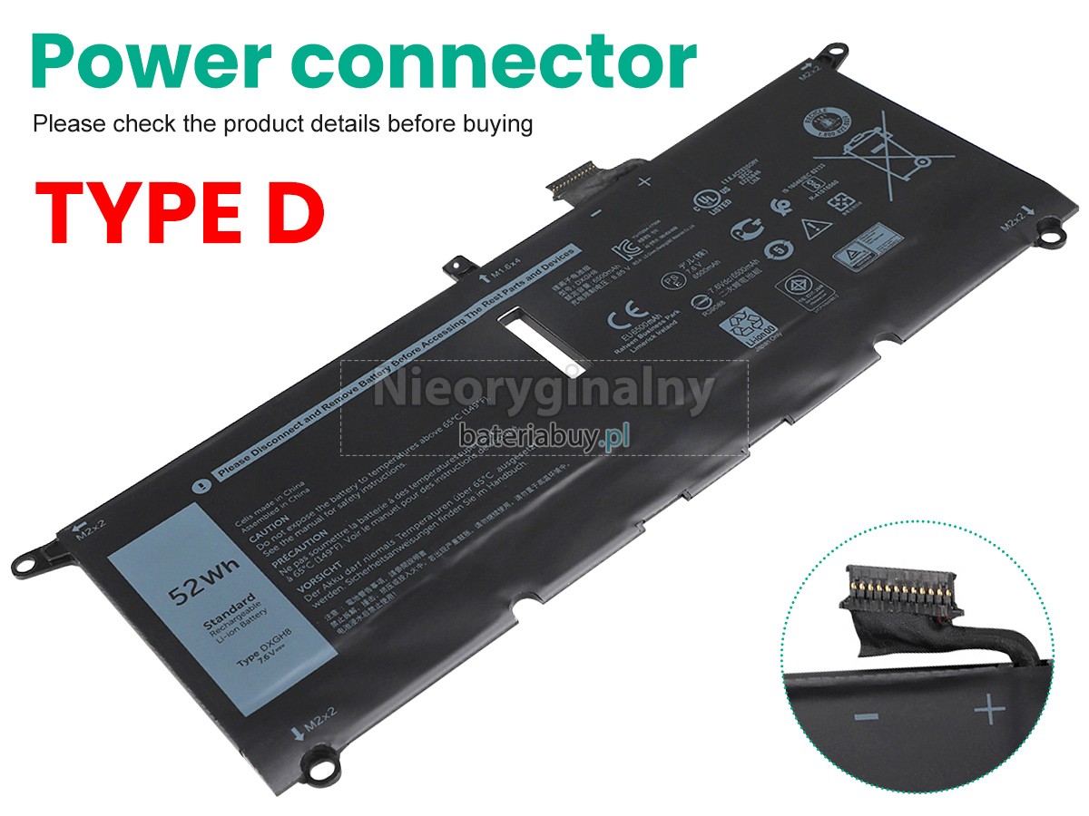 Dell Inspiron 14 7000 bateria