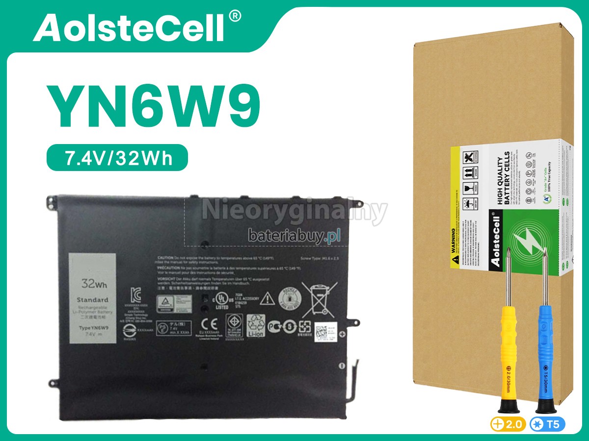 Dell YN6W9 bateria