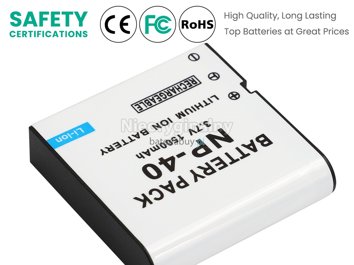 Fujifilm FNP40 bateria