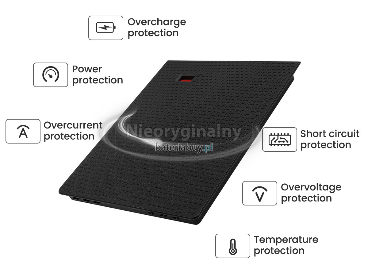 Getac 242122100002 bateria