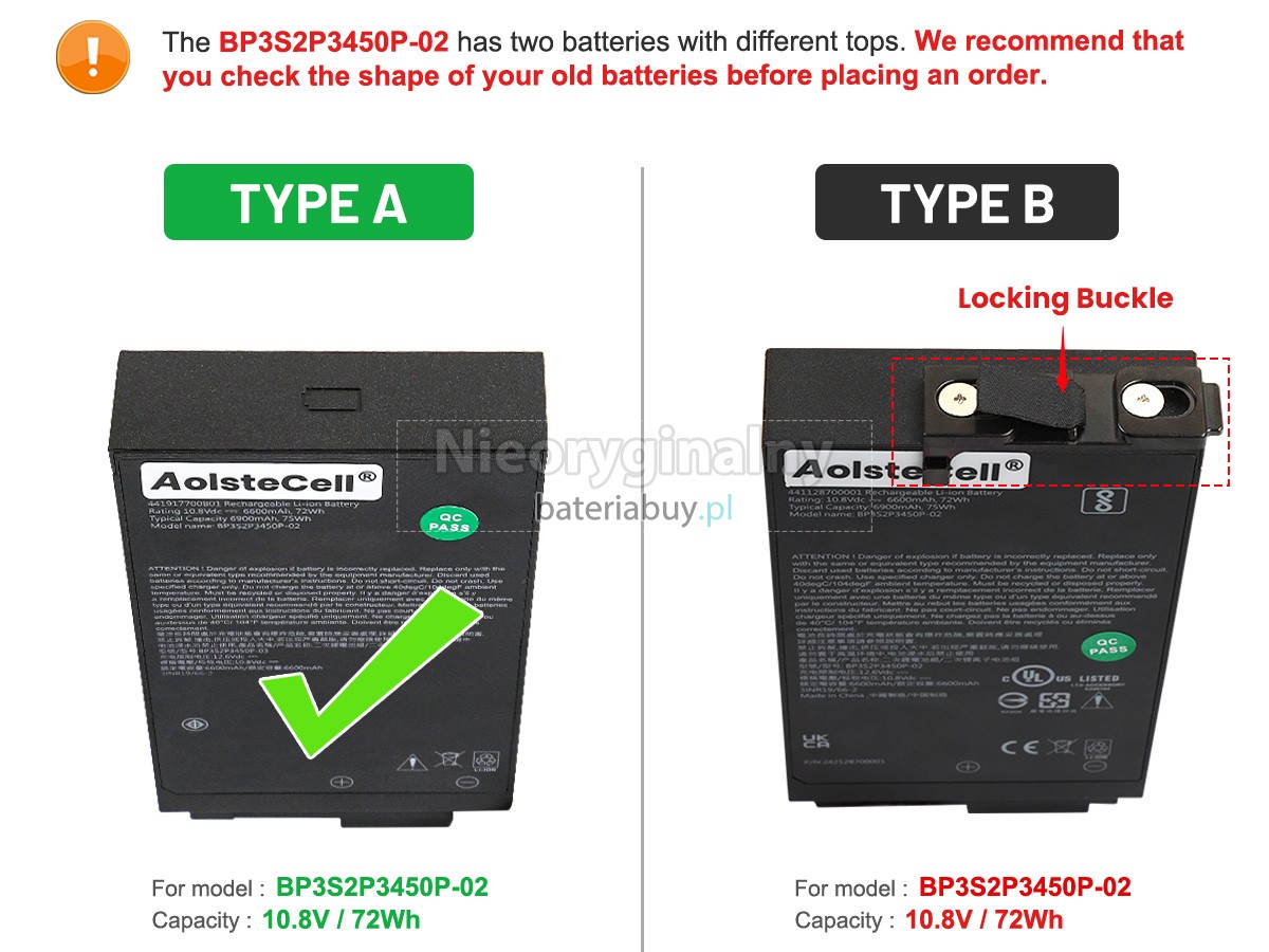 Getac 441914800073 bateria