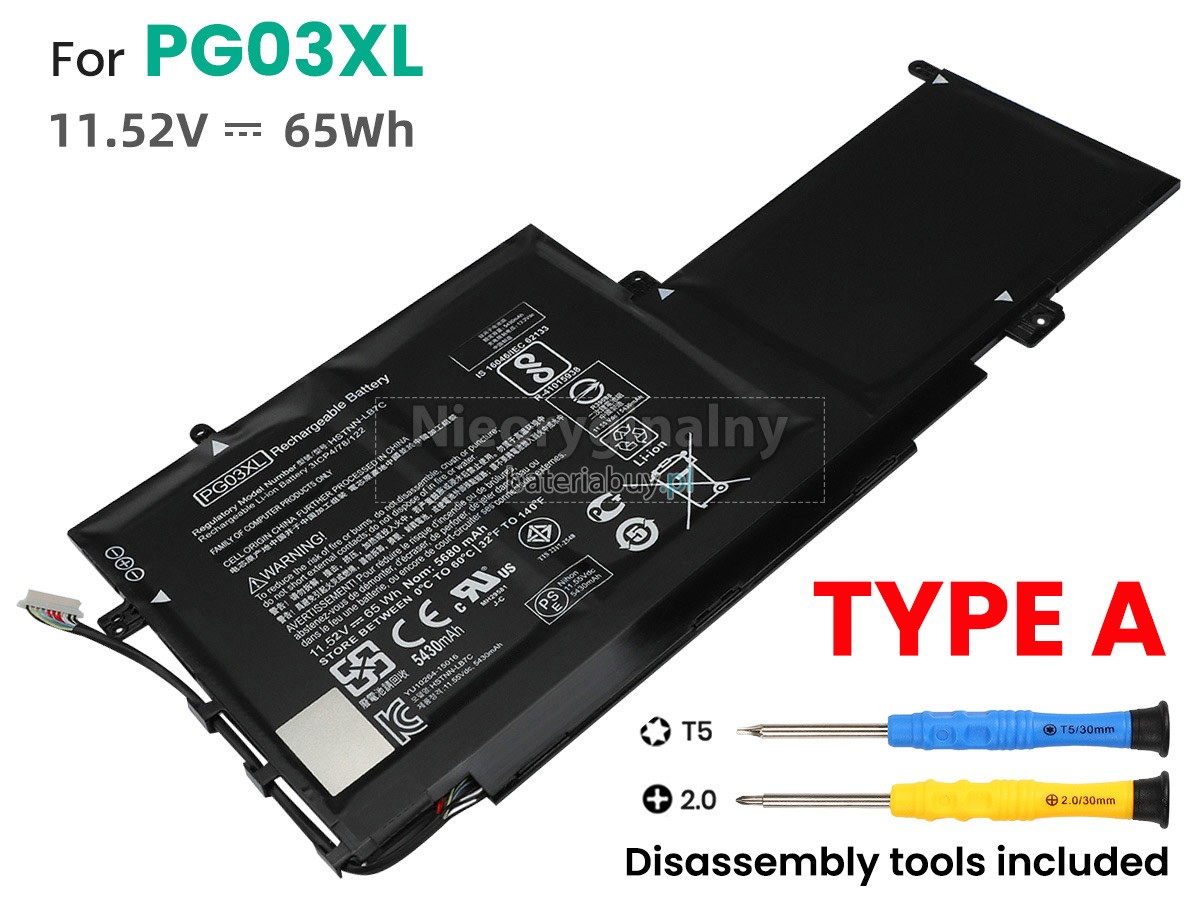 HP PG03XL bateria