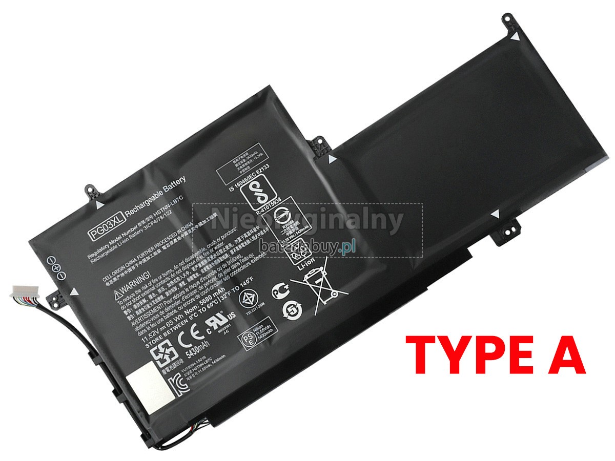 HP PG03XL bateria