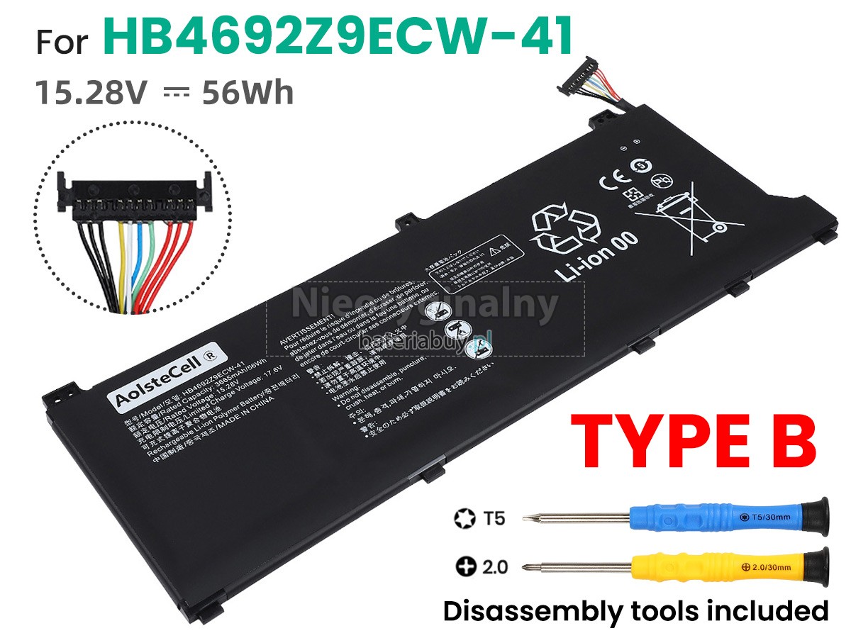 Huawei MATEBOOK D 14 bateria