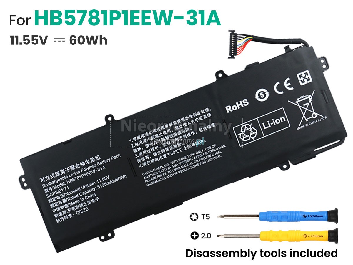 Huawei HB5781P1EEW-31A bateria