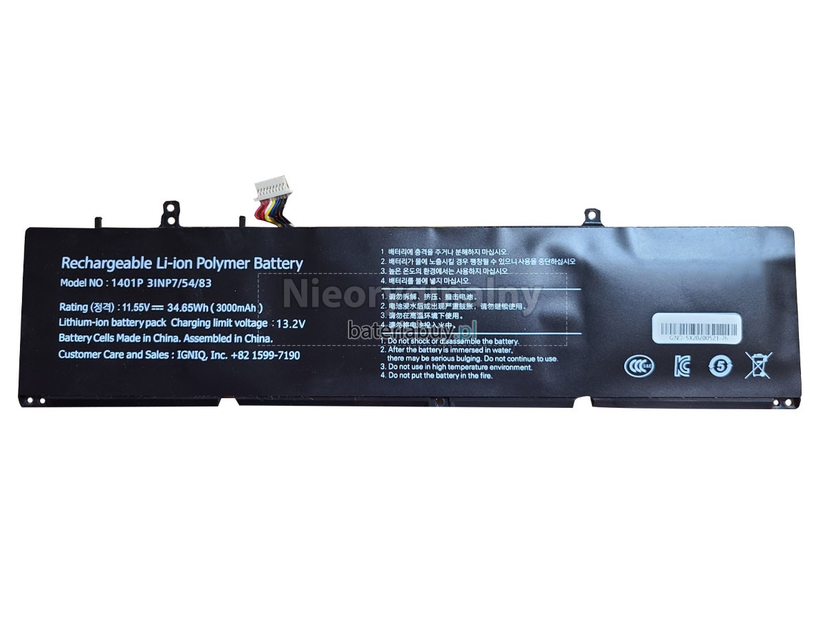 IGNIQ 1401P bateria