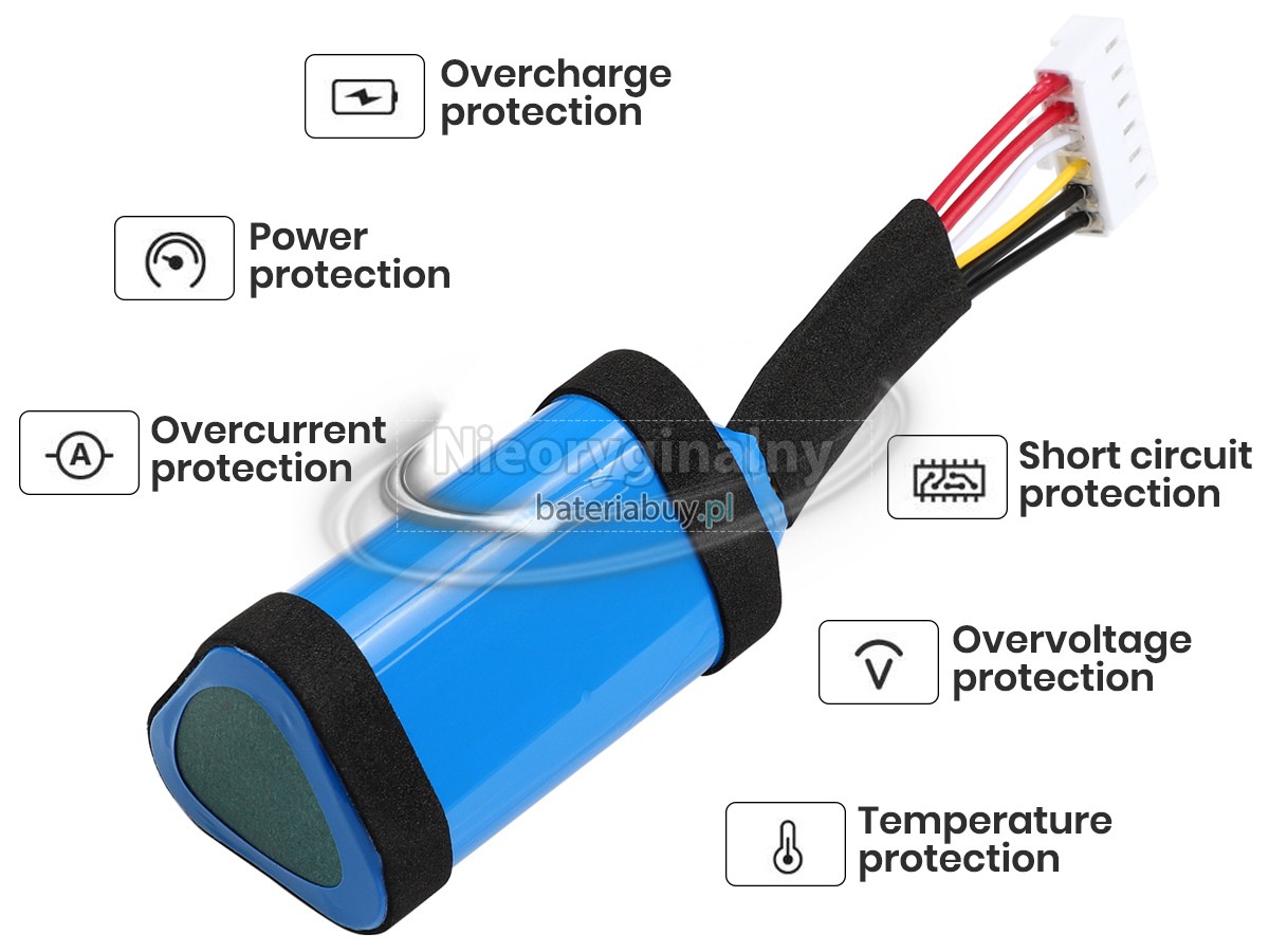 JBL GSP-1S3P-CH40 bateria