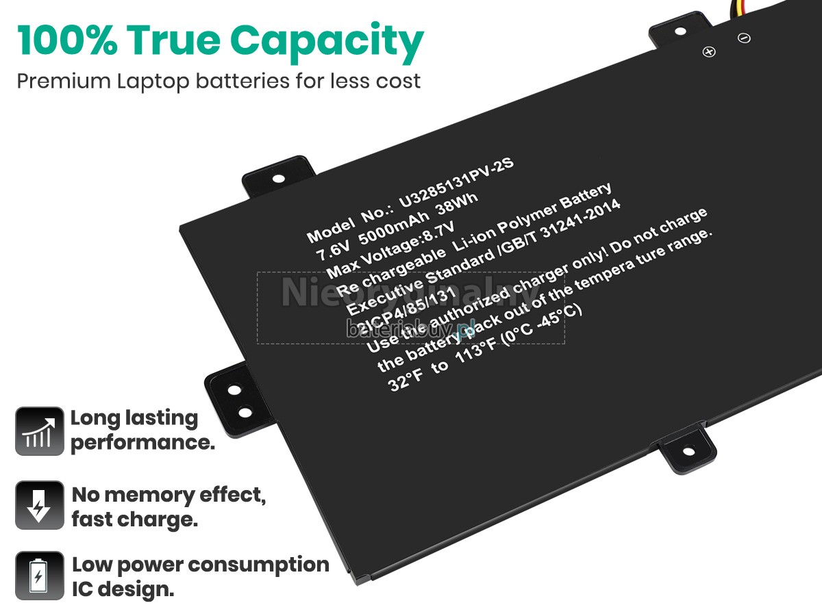 Jumper SMARTBOOK 141 C5 bateria