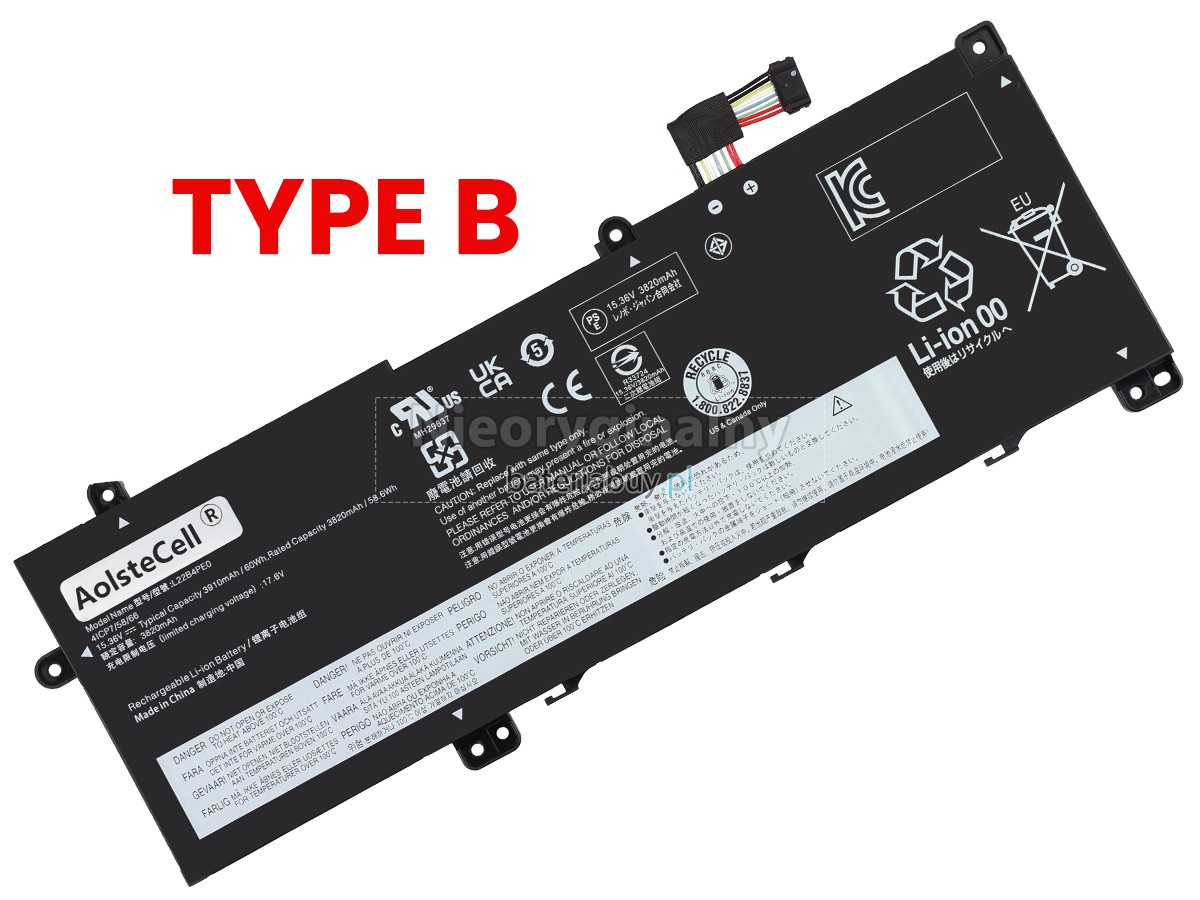 Lenovo THINKBOOK 14 G6 ABP-21KJ0018AT bateria