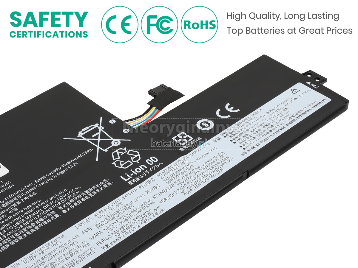 Lenovo 500W YOGA GEN 4-82VQ0008IU bateria