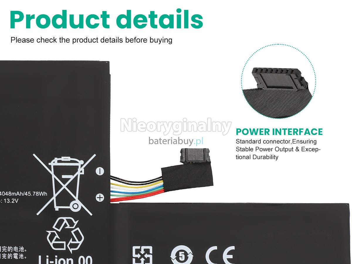 Lenovo 500W YOGA GEN 4-82VQ0008IU bateria