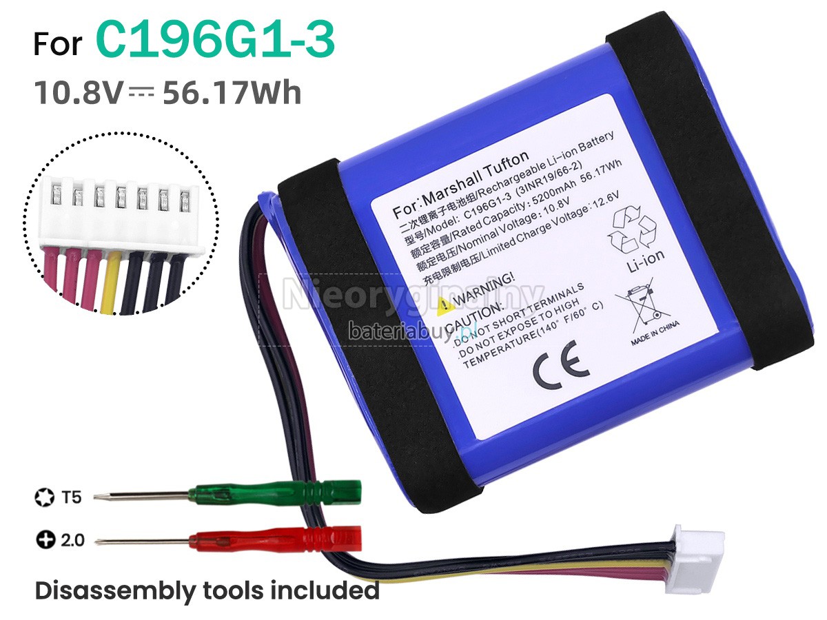 Marshall C196G1 bateria