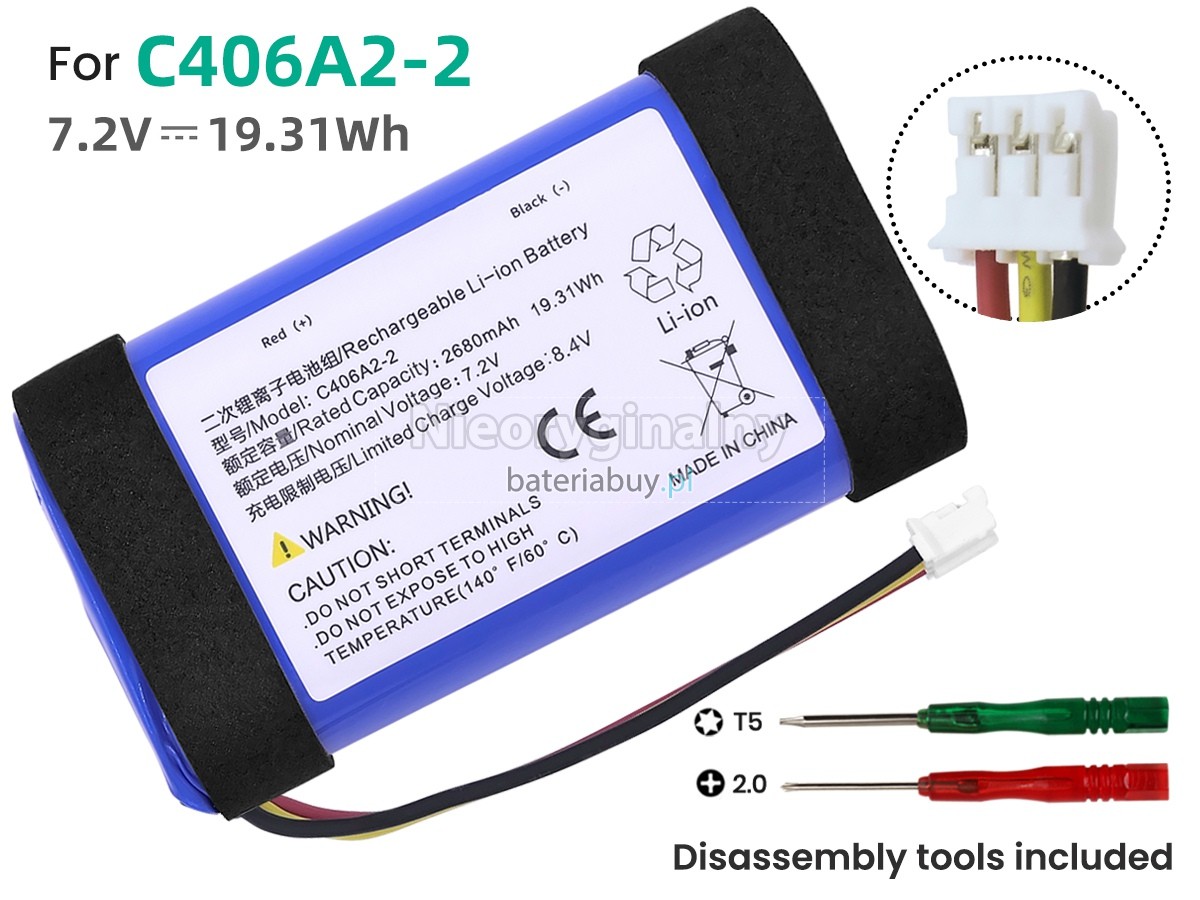 Marshall EMBERTON 2 bateria