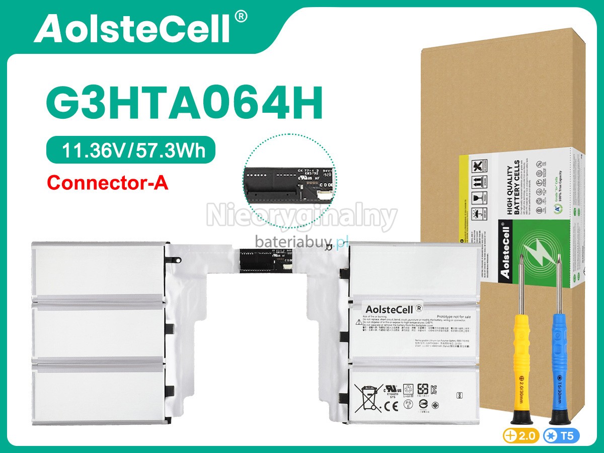 Microsoft Surface BOOK2 KEYBOARD bateria