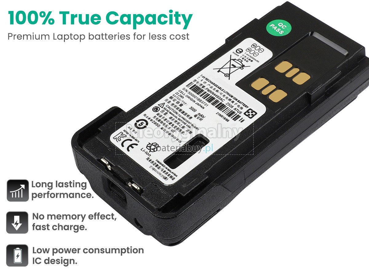 Motorola XPR7000E bateria