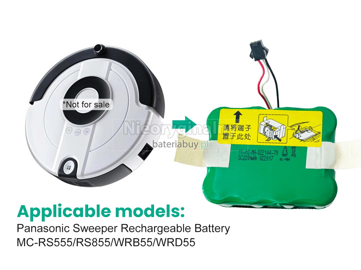 Panasonic MC-RS855 bateria