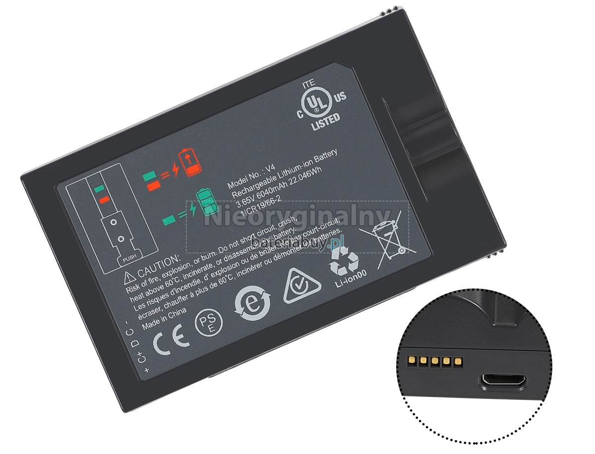 Ring DOORBELL 4 WIRELESS DOORBELL WITH CAMERA bateria