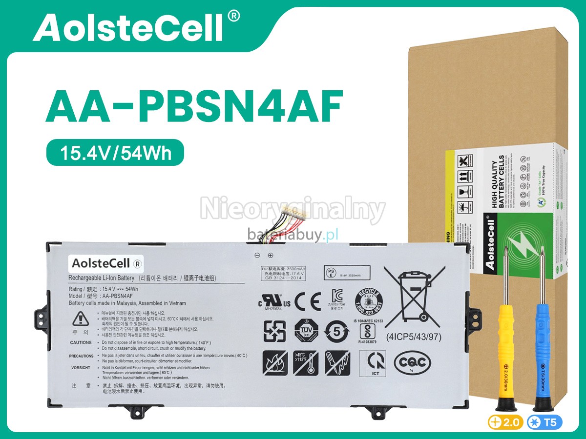 Samsung NP750XDA bateria