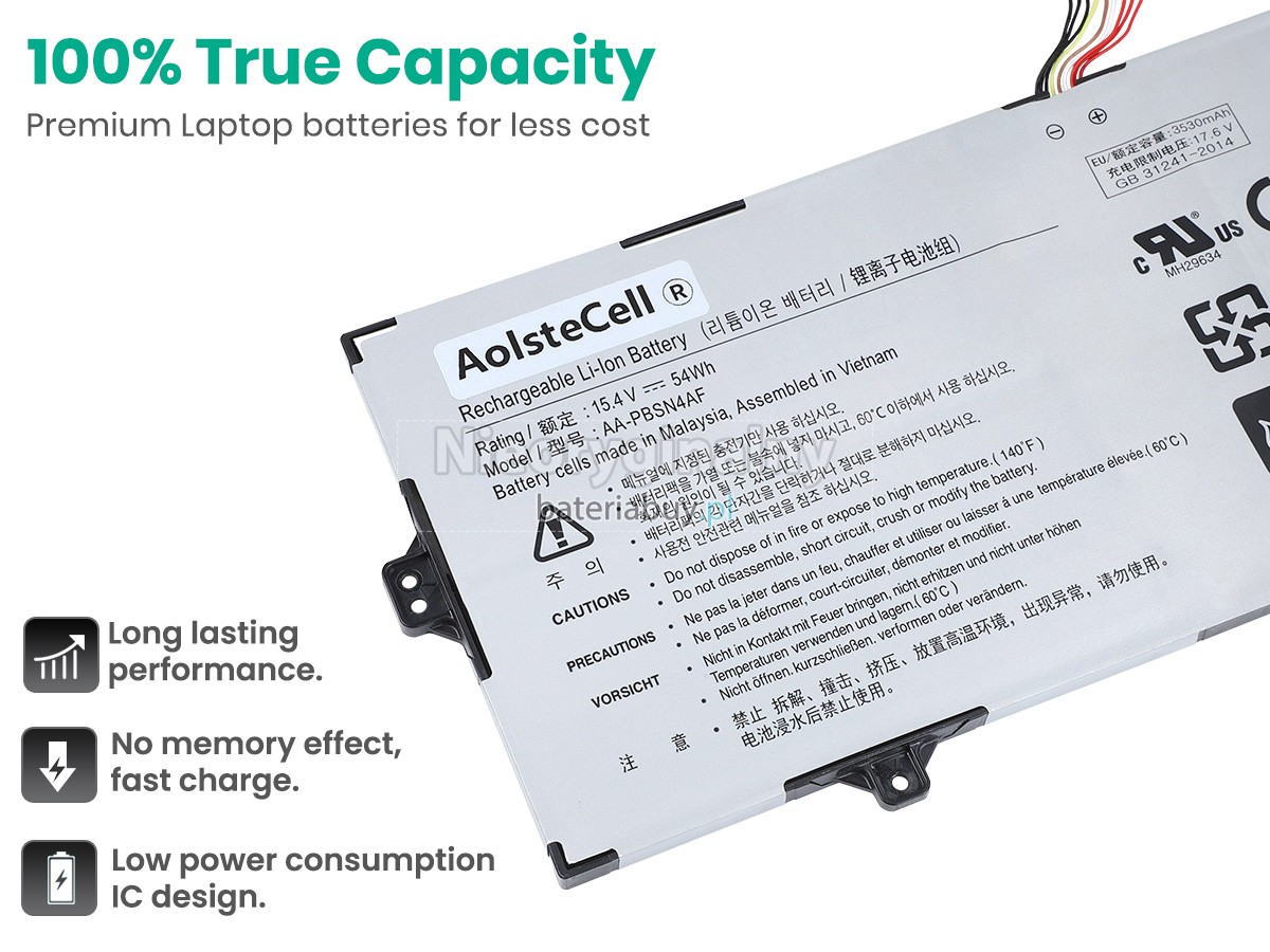 Samsung NP750XDA bateria