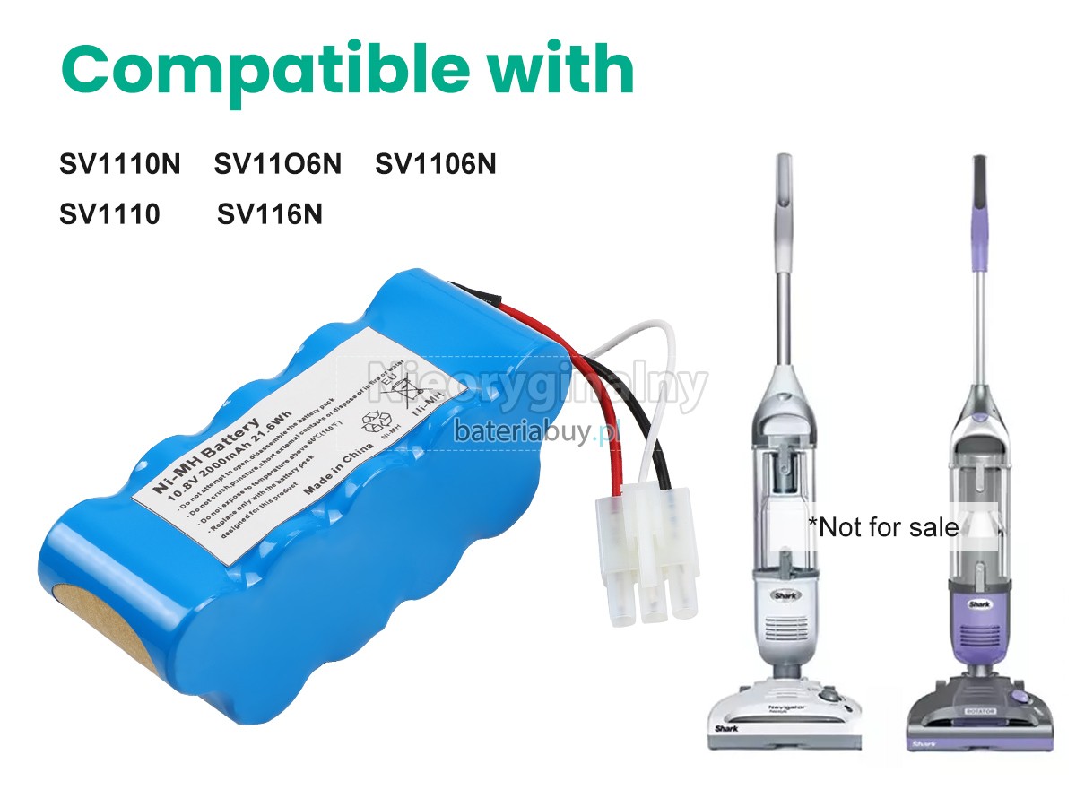 Shark XBT1106N bateria