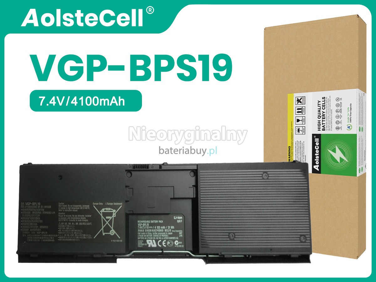 Sony VGP-BPS19B/B bateria