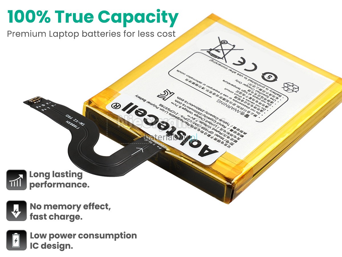 Sunmi QP1659 bateria