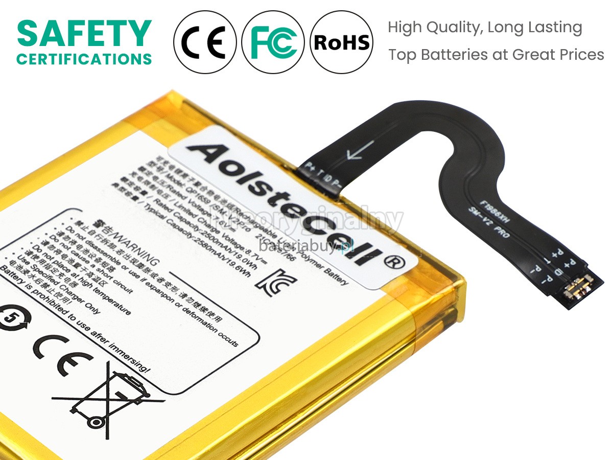 Sunmi QP1659 bateria