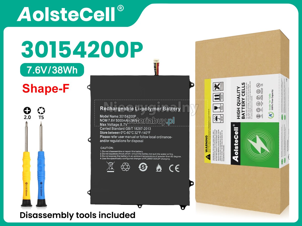 Teclast F7 PLUS bateria