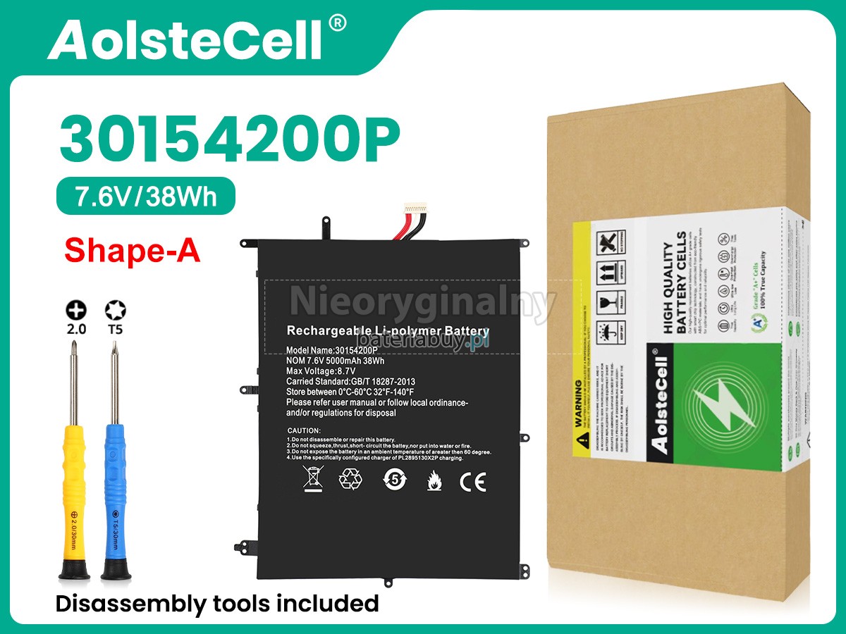 Teclast F7 PLUS bateria